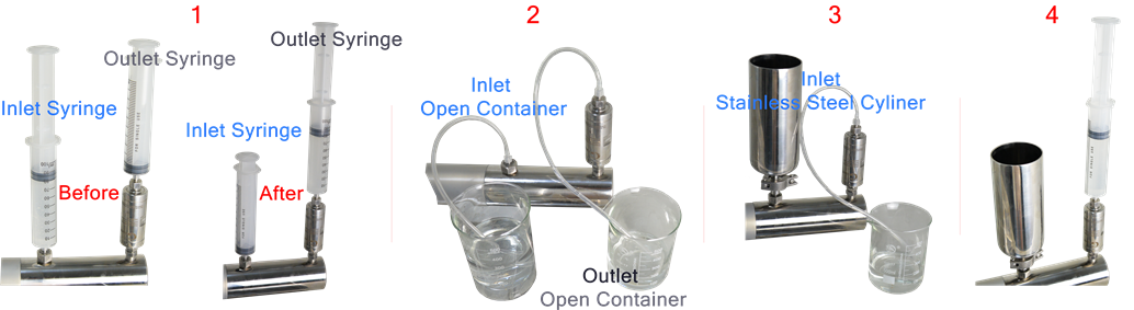 High Pressure Homogenizer Inlet and Outlet